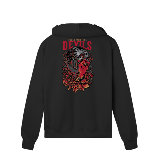 Deals With The Devil - Moletom Premium C/Ziper
