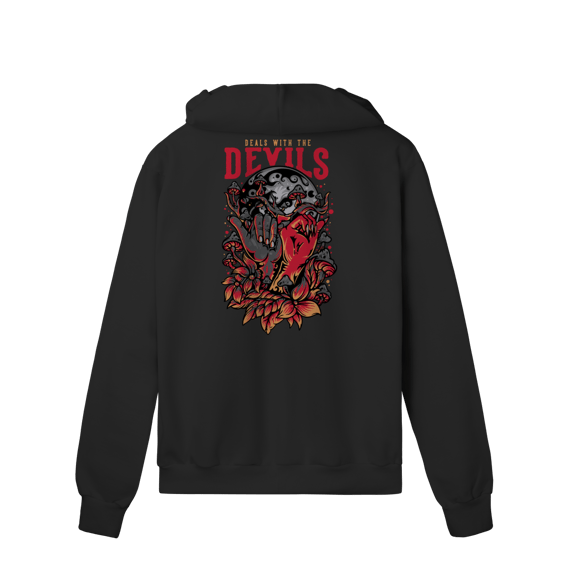 Deals With The Devil - Moletom Premium C/Ziper