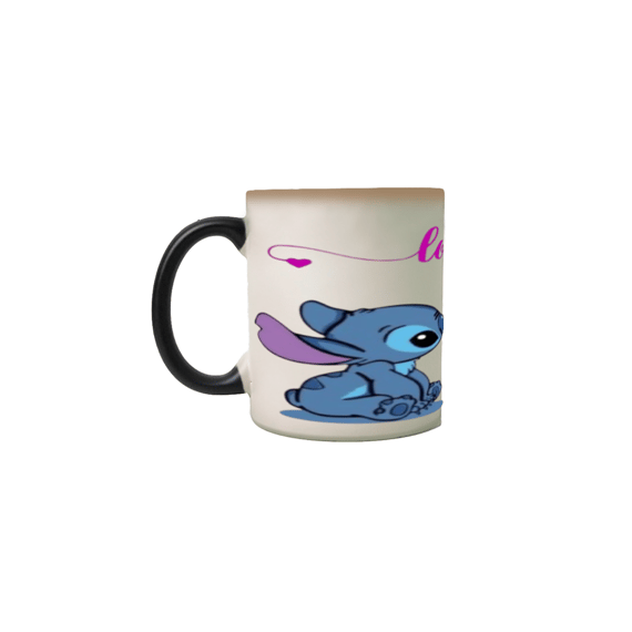 Caneca Mágica - Stitch Love