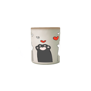 Nome do produto Caneca Mágica - Patinhas