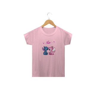 Nome do produto Camisa infantil Simples - Stich