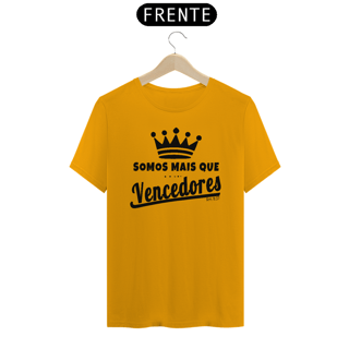 Nome do produto Camiseta “Mais que vencedores” 