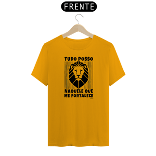 Nome do produto Camiseta “Tudo posso naquele que me fortalece” 