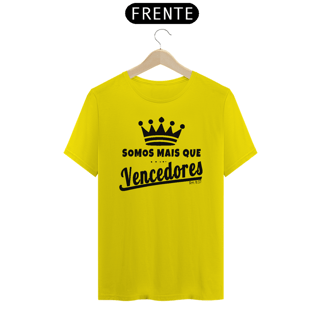 Nome do produto Camiseta “Mais que vencedores” 