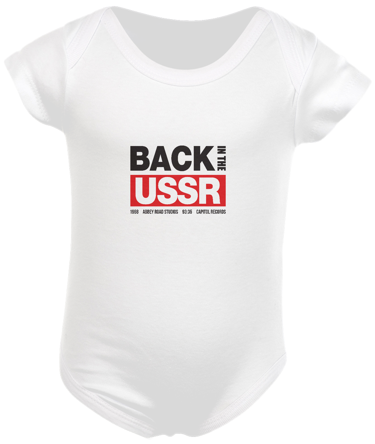 Body bebê USSR Back 