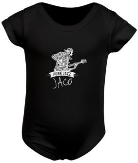 Nome do produto  Body bebê Jaco Pastorius
