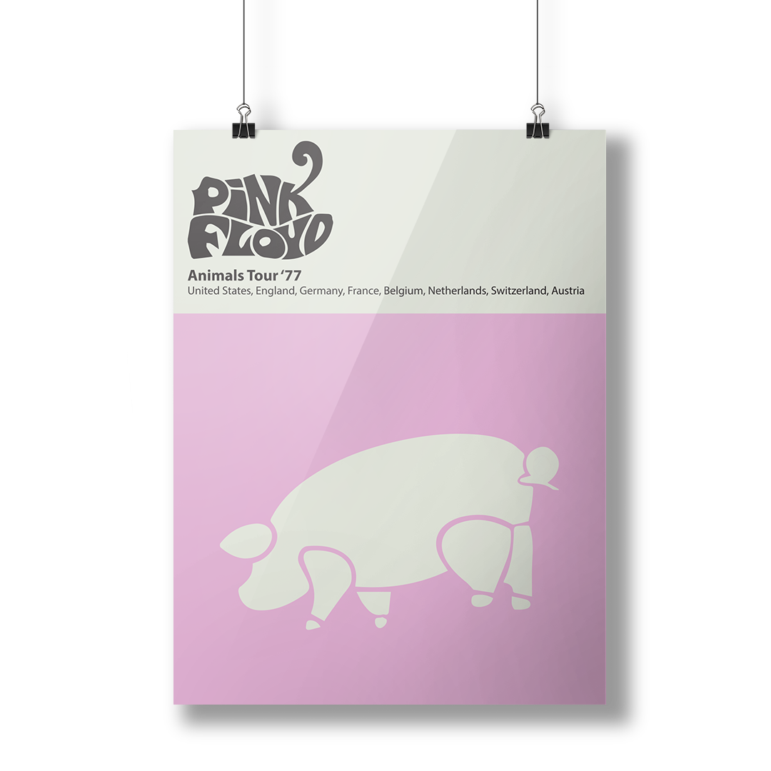Nome do produto: Poster Pink Floyd
