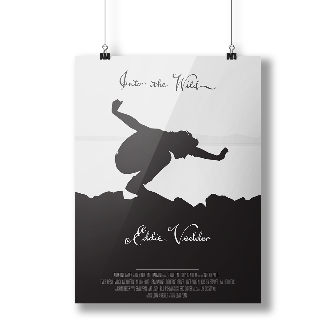 Poster Eddie Vedder Into the Wild