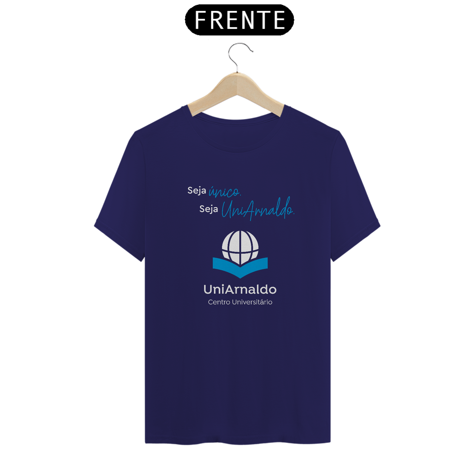 Camiseta Azul Marinho Seja Único Seja UniArnaldo