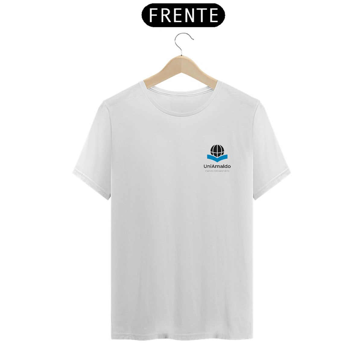 Nome do produto: Camiseta Branca UniArnaldo