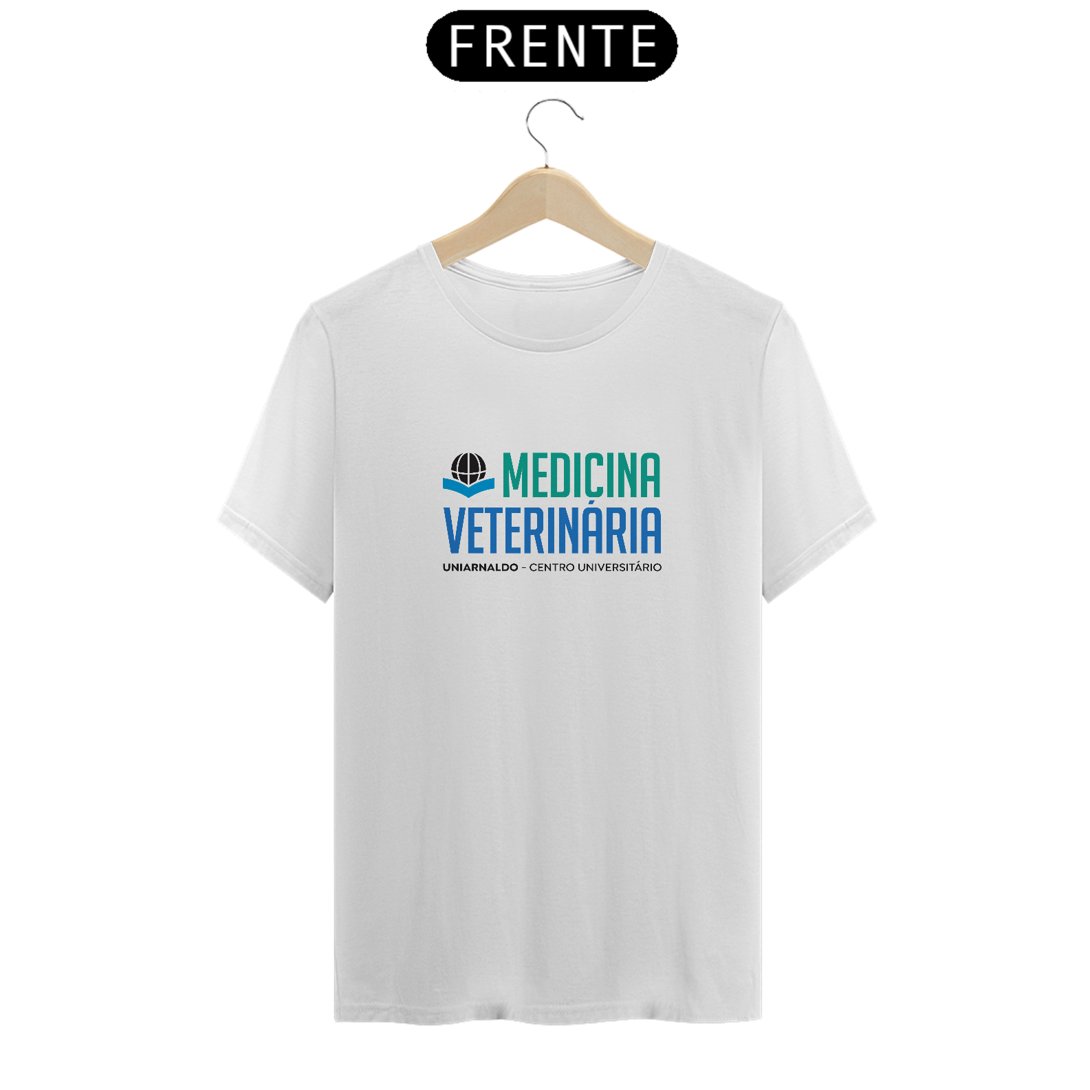 Camiseta Branca Medicina Veterinária UniArnaldo