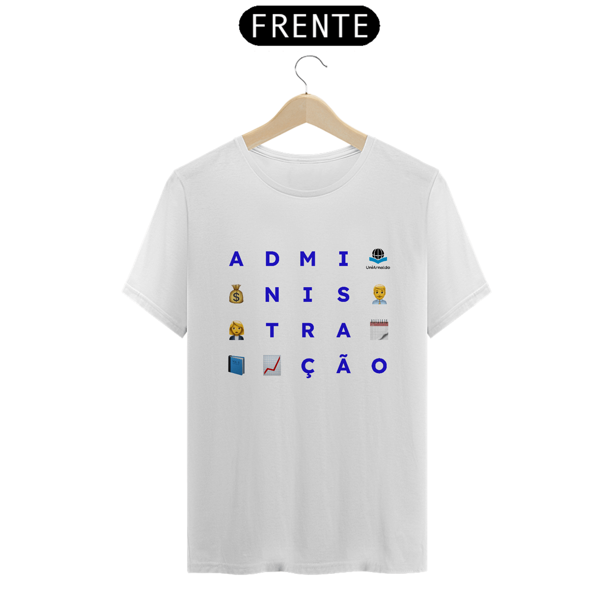 Nome do produto: Camiseta Administração UniArnaldo
