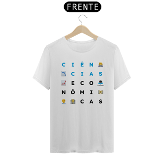 Camiseta Ícones Ciências Econômicas UniArnaldo