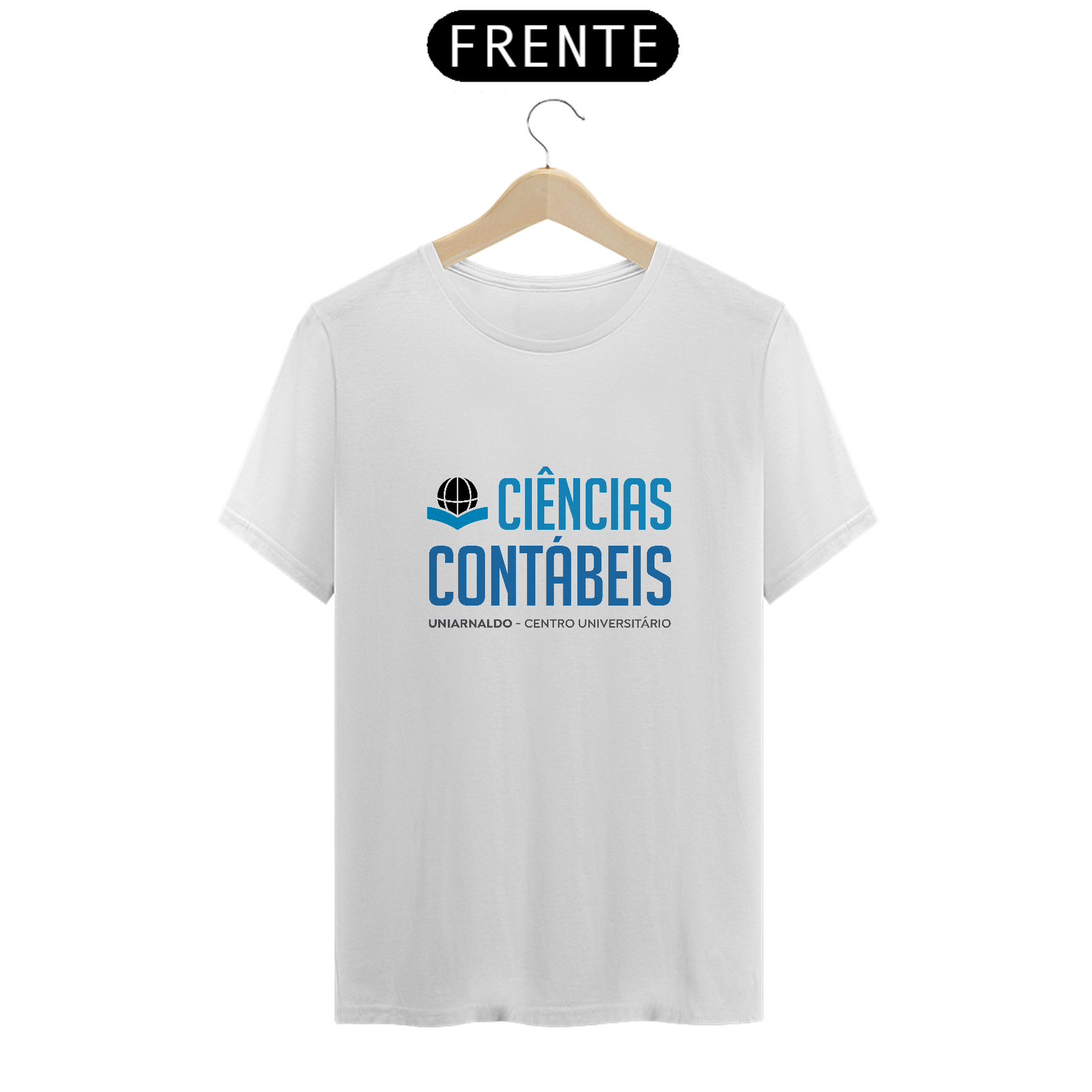 Camiseta Branca Ciências Contábeis UniArnaldo