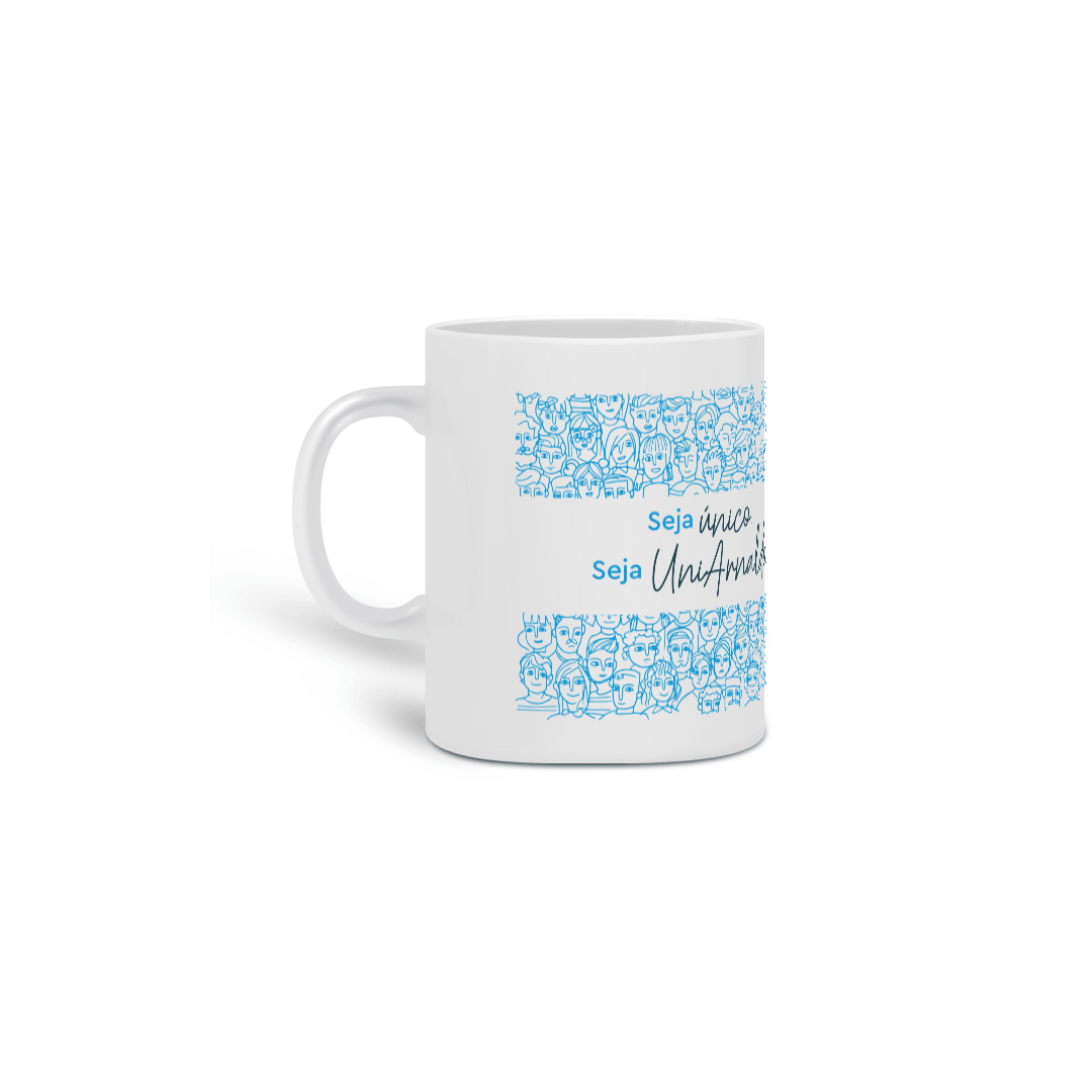 Nome do produto: Caneca Seja Único Seja UniArnaldo