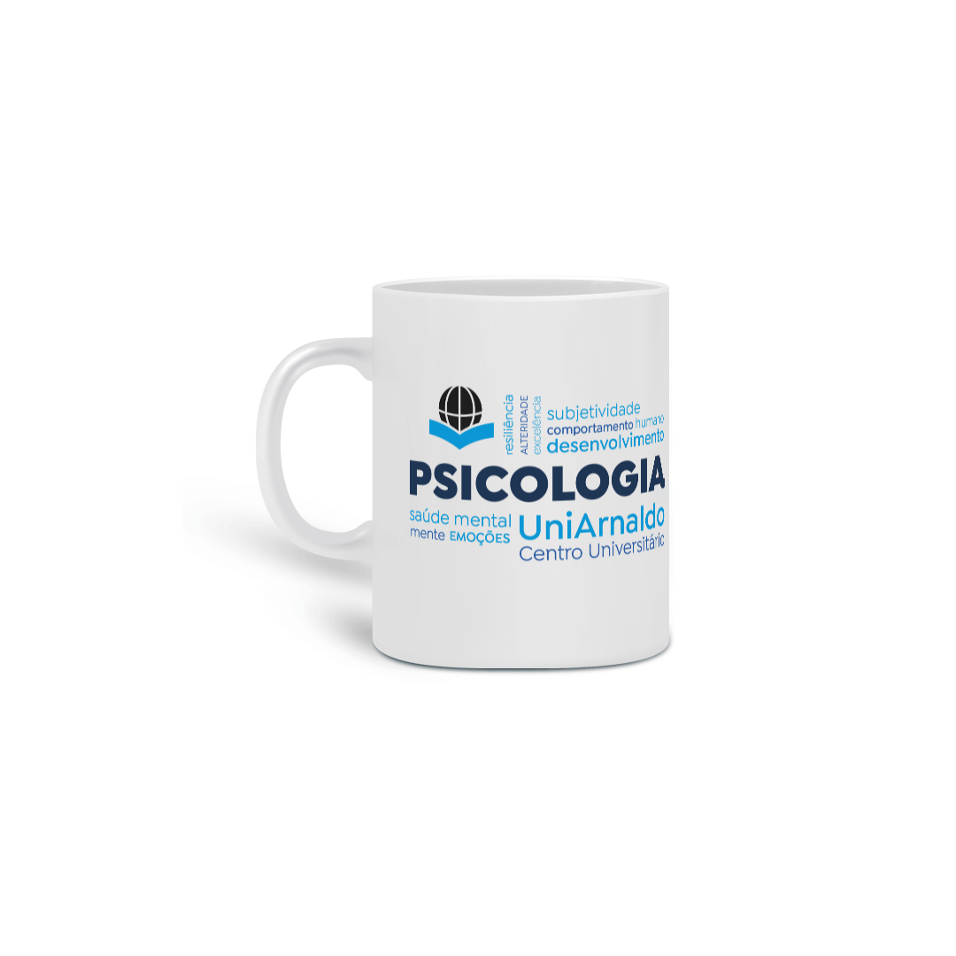 Nome do produto: Caneca Psicologia UniArnaldo