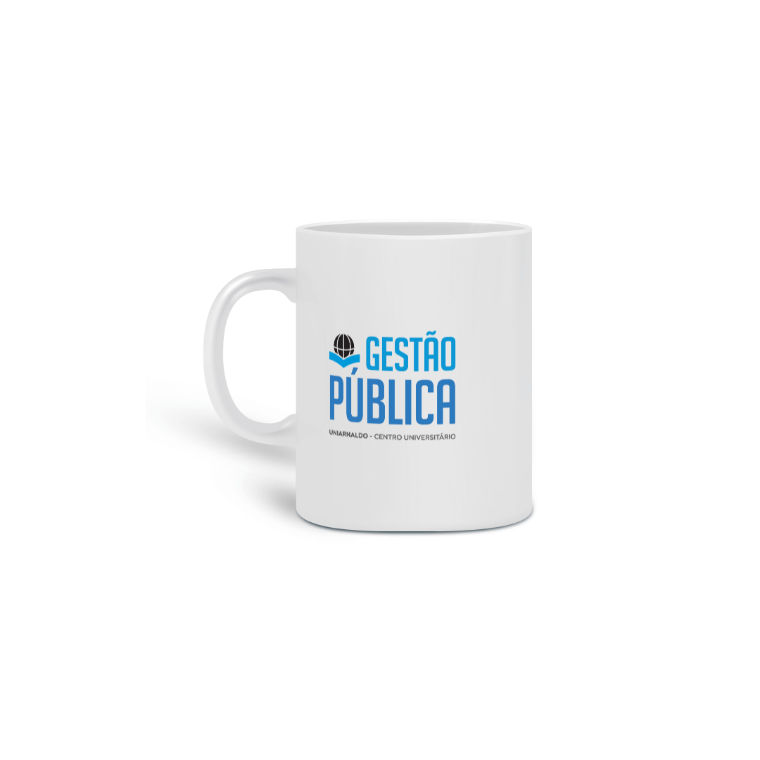 Nome do produto: Caneca Curso Gestão Pública UniArnaldo