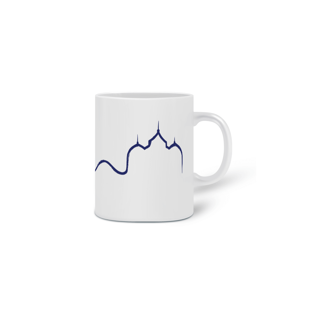 Nome do produto: Caneca UniArnaldo Silhueta