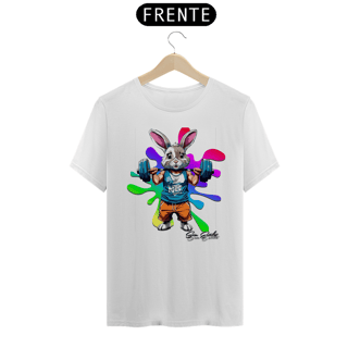 Nome do produto Camiseta Coelho academia 