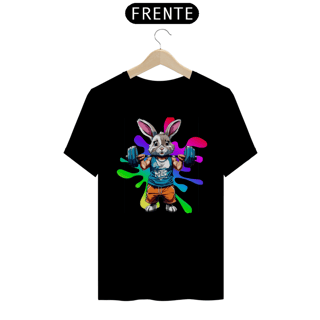 Nome do produto Camiseta Coelho academia 