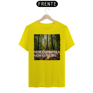 Nome do produto Camiseta - Floresta e futuro