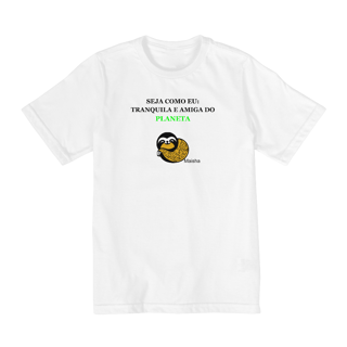 Nome do produto Camiseta infantil - Seja como eu
