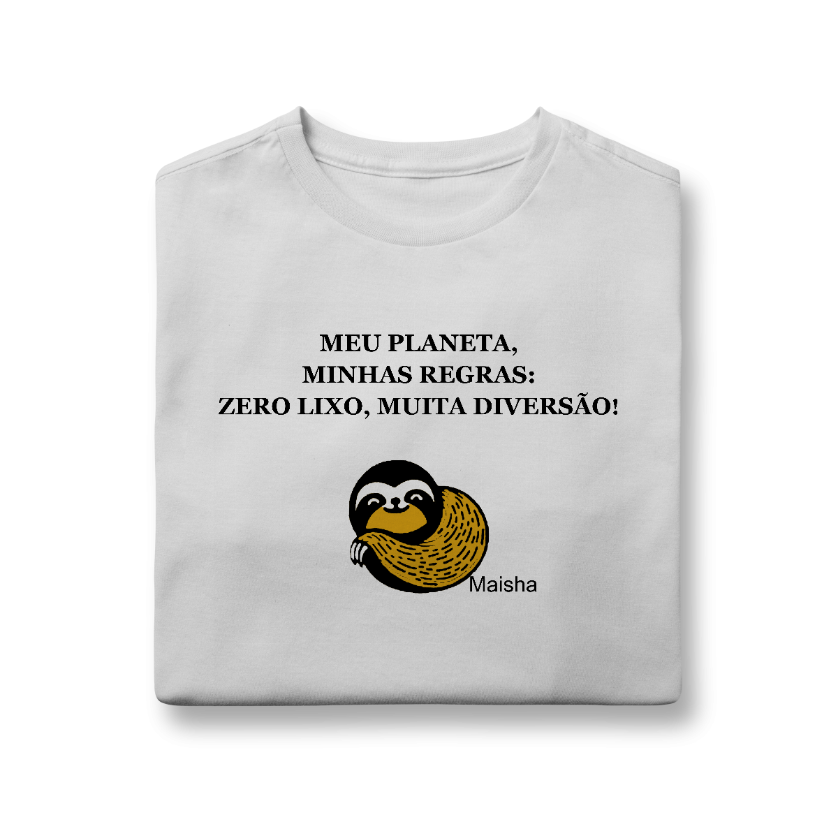 Nome do produto: Camiseta infantil - Meu planeta, minhas regras