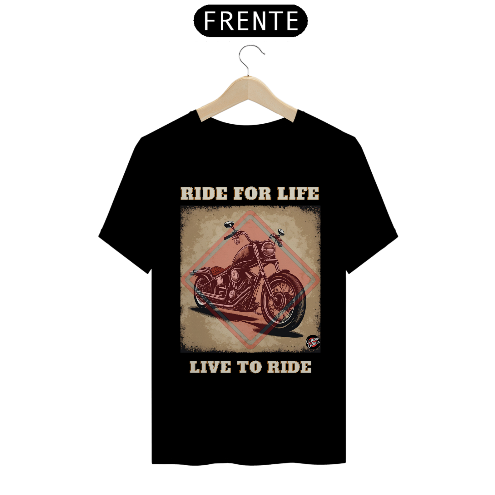 Camiseta - Ride for life