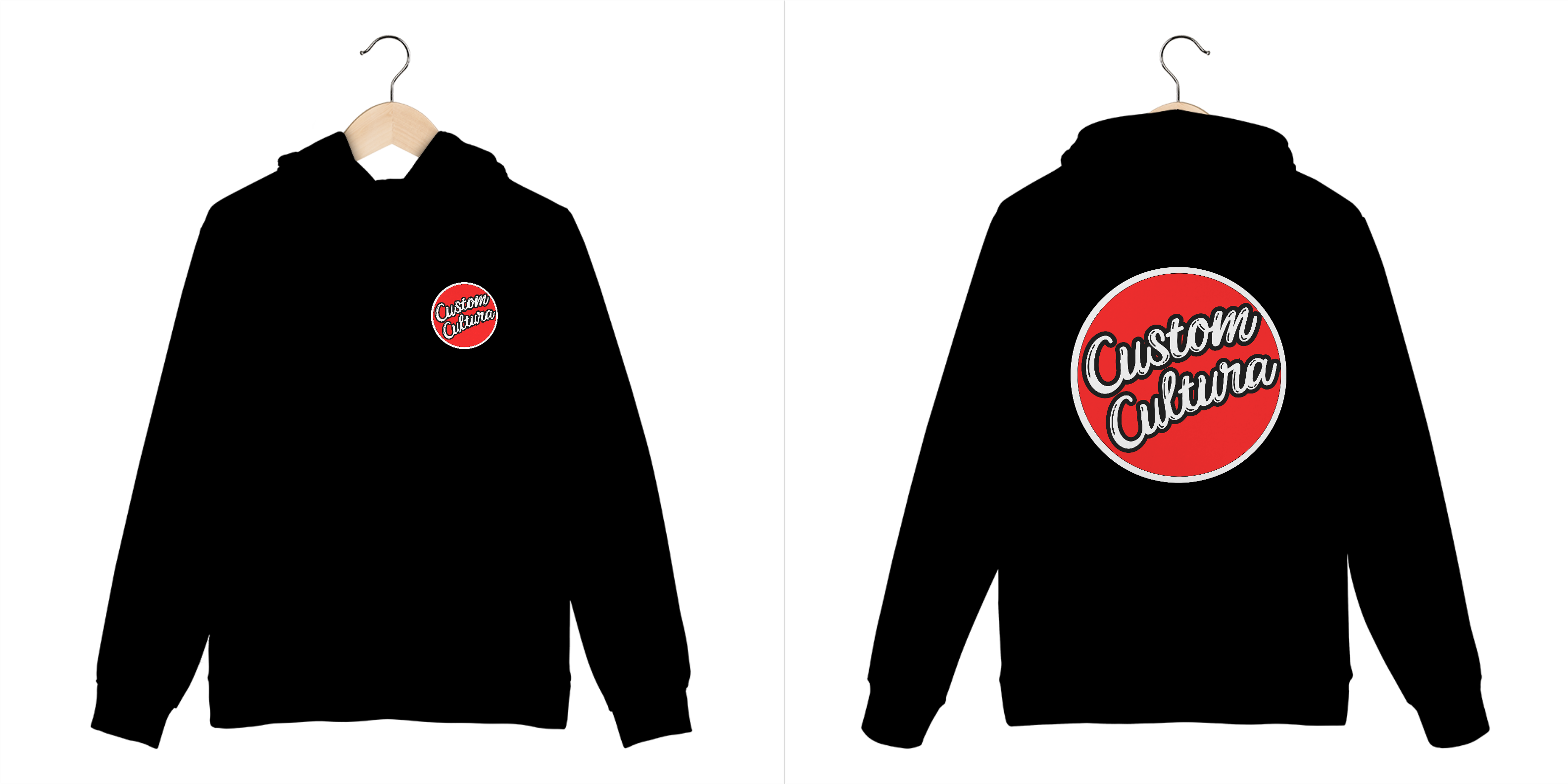 Moletom CCB Canguru Preto
