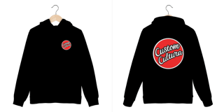 Moletom CCB Canguru Preto