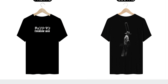 camiseta Chainsaw Man