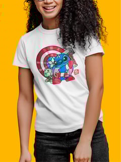Nome do produto T-SHIRT CAPITÃO STITCH