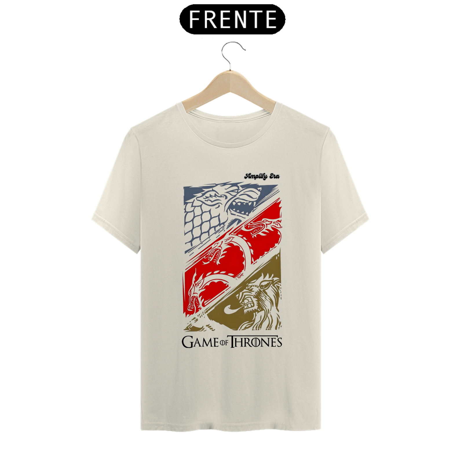 Camiseta Game of Thrones 3 Casas