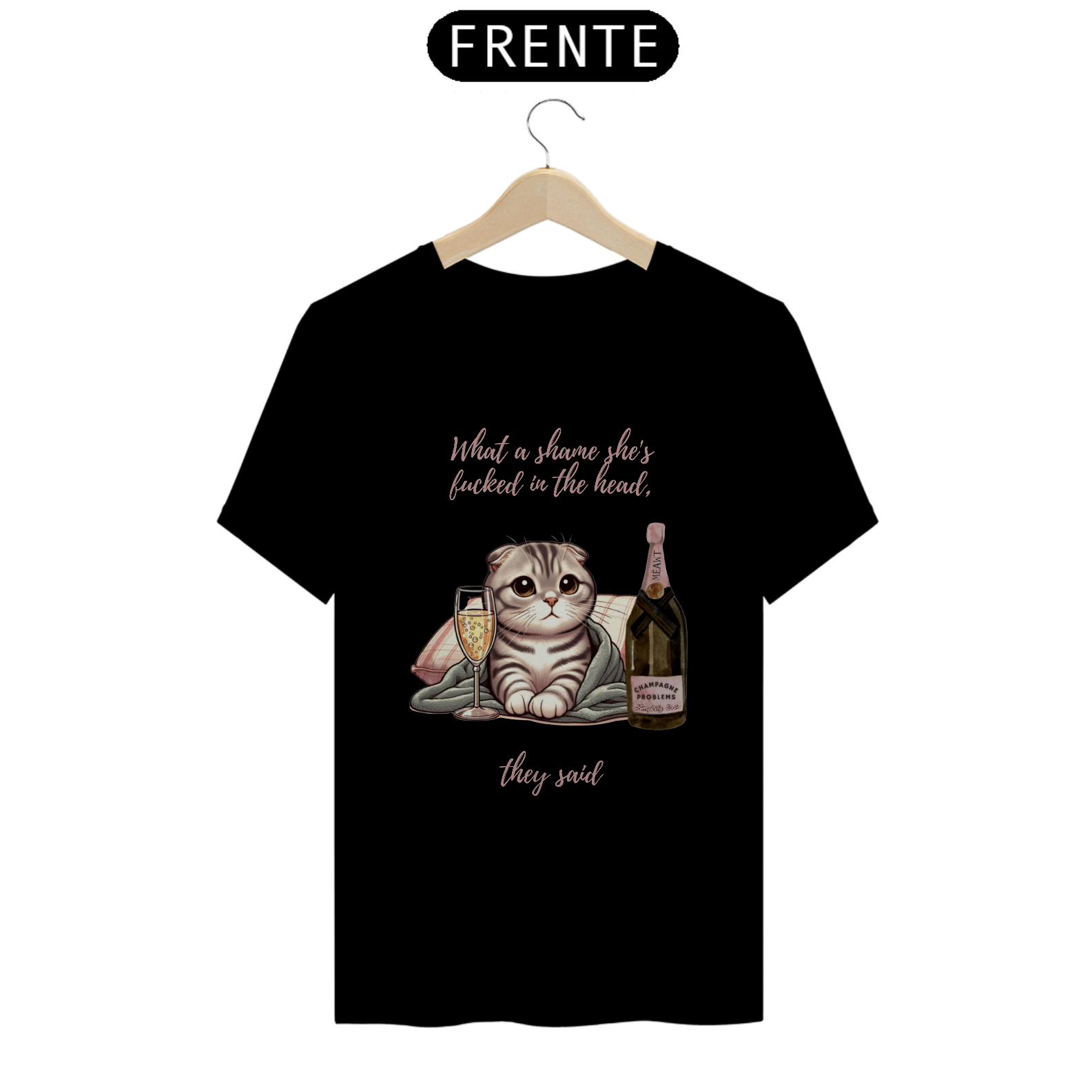 Camiseta Champange Problems
