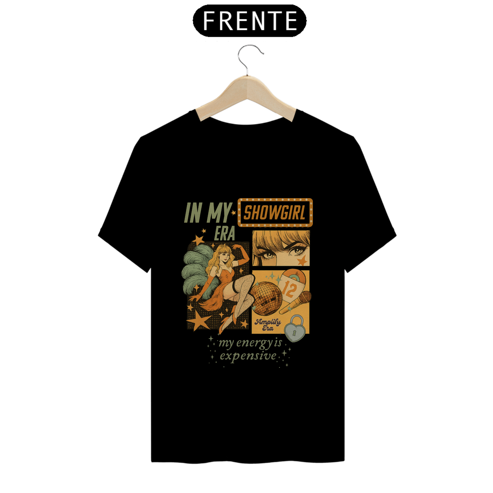 Camiseta Showgirl Energy