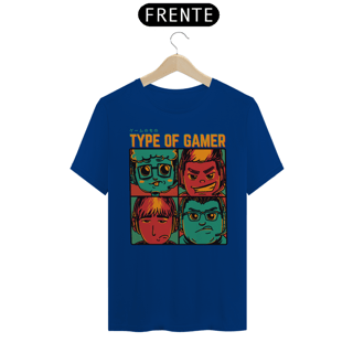 Nome do produto Camiseta - Type of Gamer