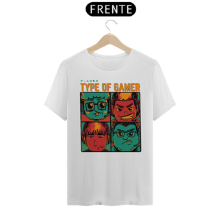 Nome do produto Camiseta - Type of Gamer