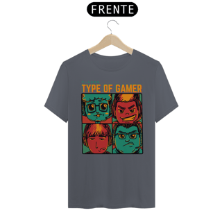 Nome do produto Camiseta - Type of Gamer