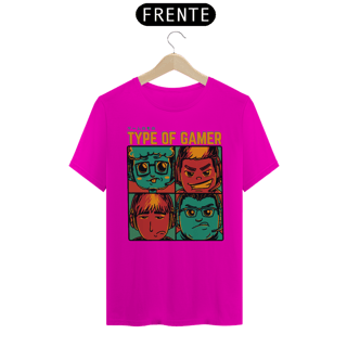 Nome do produto Camiseta - Type of Gamer