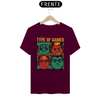 Nome do produto Camiseta - Type of Gamer