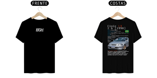 Nome do produto Camiseta Civic LX 1.6 (1998)