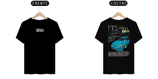 Nome do produto Camiseta Civic do Brian