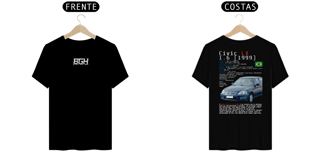 Nome do produto Camiseta Civic LX 1.6 (1999)