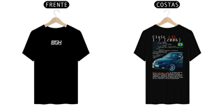Nome do produto Camiseta Civic LXL 1.7