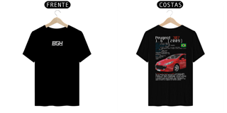 Nome do produto Camiseta Peugeot 307