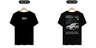 Nome do produto Camiseta Sandero 1.0
