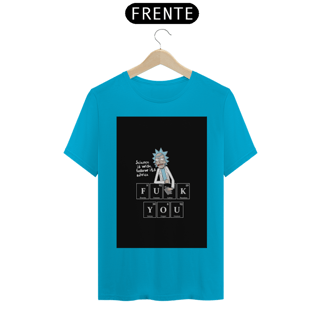 Nome do produto Camiseta Rick Tabela Periódica