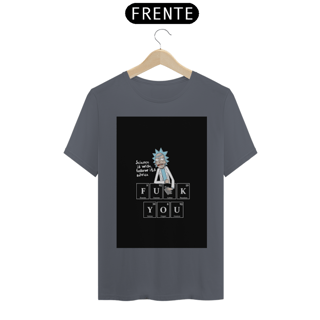 Nome do produto Camiseta Rick Tabela Periódica