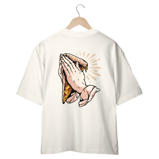 Nome do produto Camiseta Oversized Pizza Pray