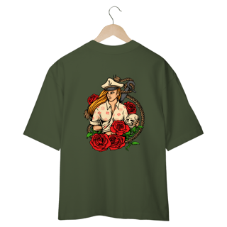 Nome do produto Camiseta Oversized Marinheira